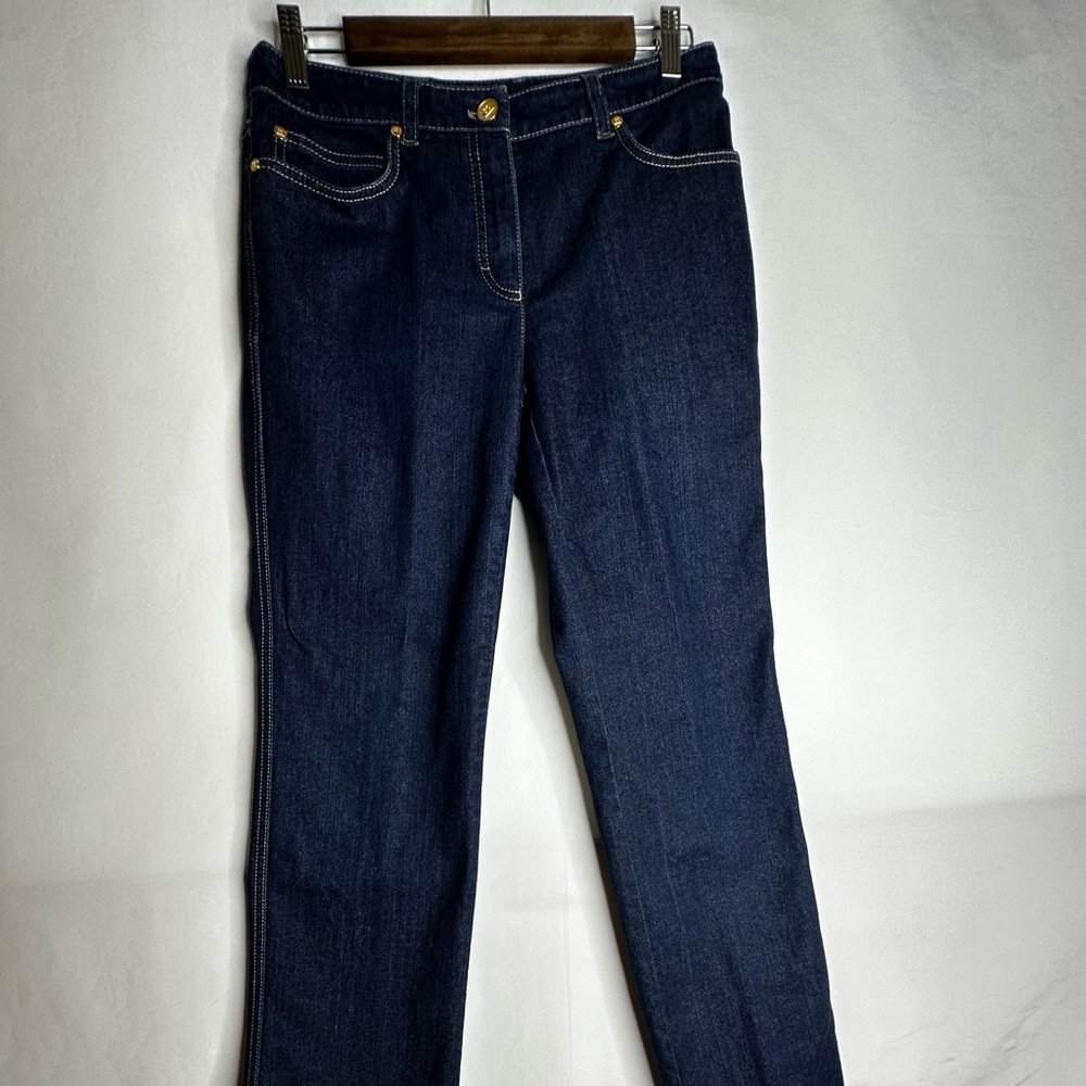Escada Midnight Blue Straight Leg Jeans